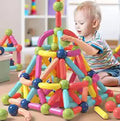 Magnetic Construction Set 42 Pieces – Creative Building & Learning Toy